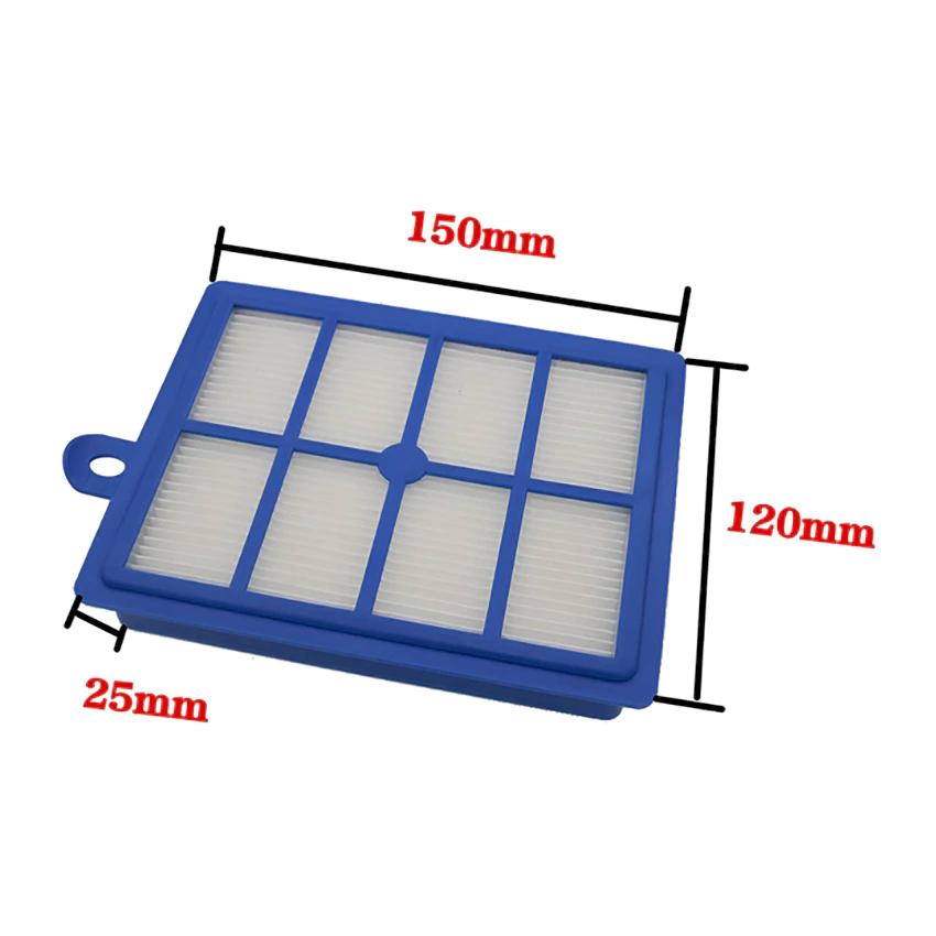 Filtro HEPA H12 Lavabile Non Originale Per Aspirapolvere Electrolux, Philips FC8031 E Altri Modelli